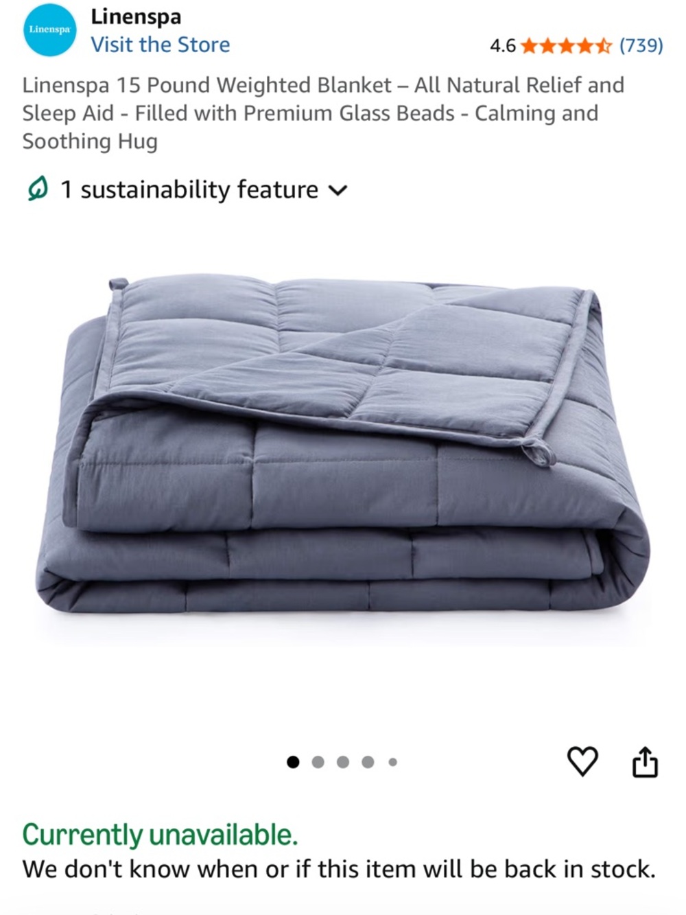 Gray Weighted Blanket + Sherpa Cover– Calming 15 lb Comfort